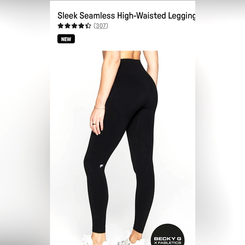 Fabletics Sleak Seamless Full Length Legging Size M